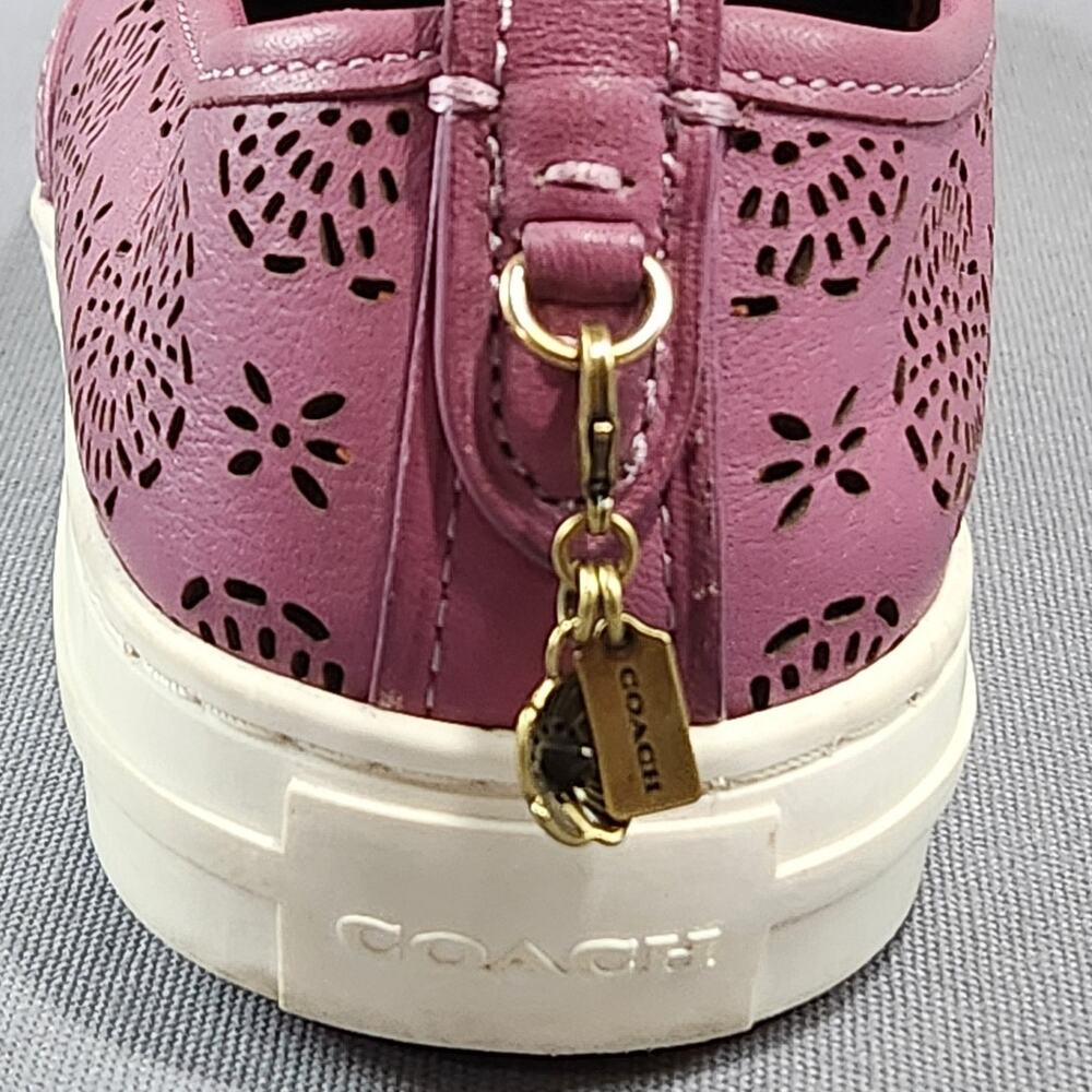 Coach slip on sneakers 11 inches long = size 10 no tag classic beachy luxury - Picture 3 of 10